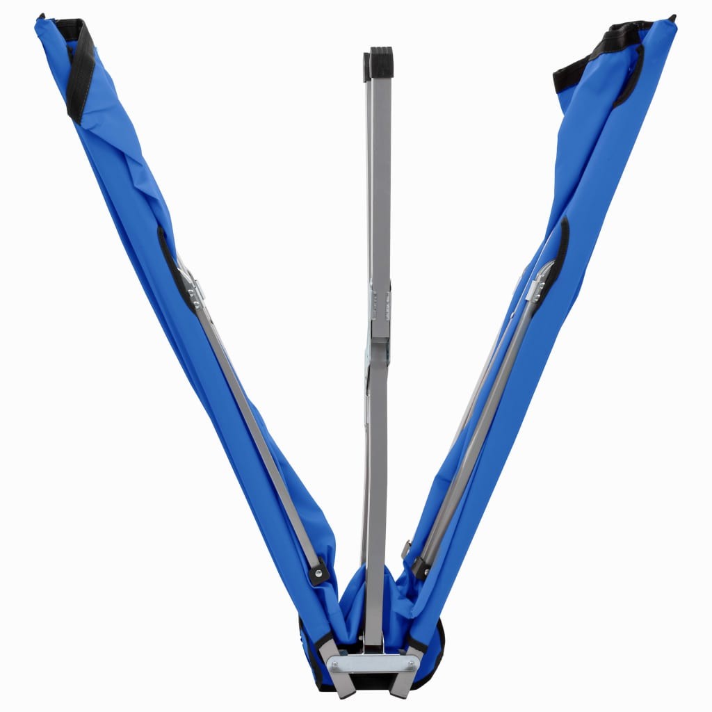 Camping Bed 206x75x45 cm XXL Blue